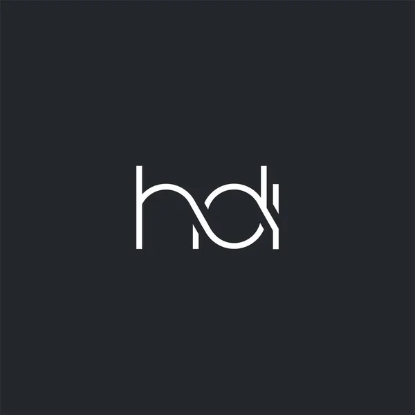 Logo Joint Hdi Voor Visitekaartje Template Vector — Stockvector