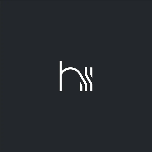 Logotipo Hii Conjunta Para Modelo Cartão Visita Vector — Vetor de Stock