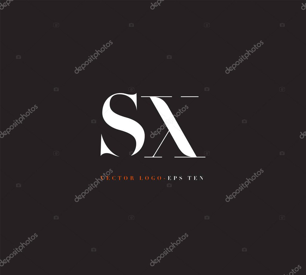 Logo joint sx for Business Card Template, Vector
