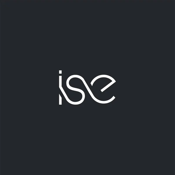 Λογότυπο Κοινή Ise Για Πρότυπο Επαγγελματικής Κάρτας Διάνυσμα — Διανυσματικό Αρχείο