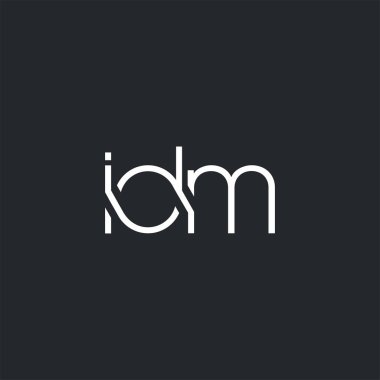 Kartvizit şablonu, vektör için logo ortak IDM