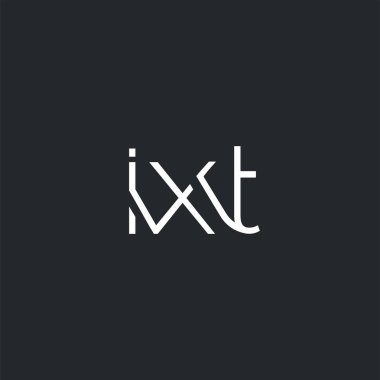 Kartvizit şablonu, vector için logo Joint IXT