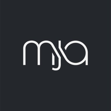 Kartvizit Şablonu için logo ortak mja, Vektör
