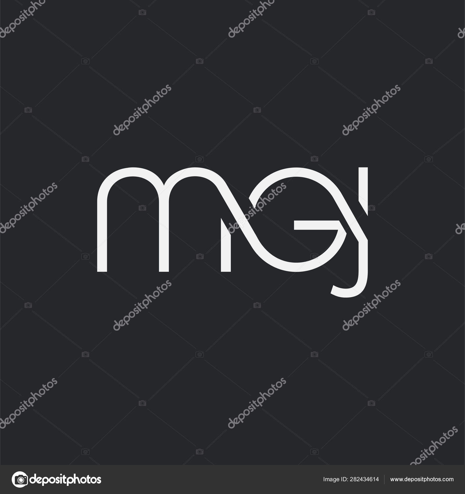 Logo Joint Mgj Business Card Template Vector Vector Image By C Ajayandzyn Gmail Com Vector Stock