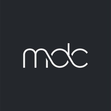 Kartvizit Şablonu için logo ortak mdc, Vektör