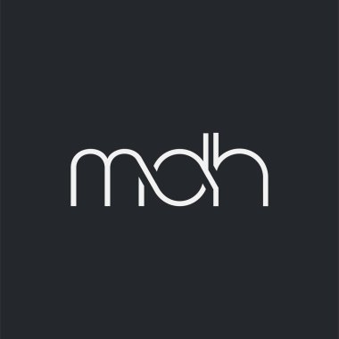 Kartvizit Şablonu için logo ortak mdh, Vektör