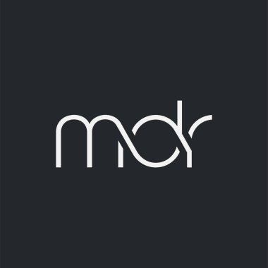 Kartvizit Şablonu için logo ortak mdr, Vektör