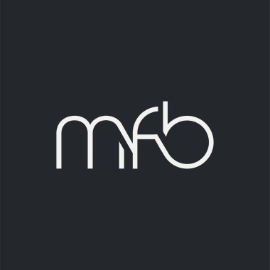 Kartvizit Şablonu için logo ortak mfb, Vektör