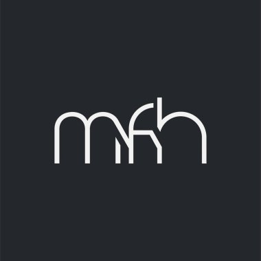 Kartvizit Şablonu için logo ortak mfh, Vektör