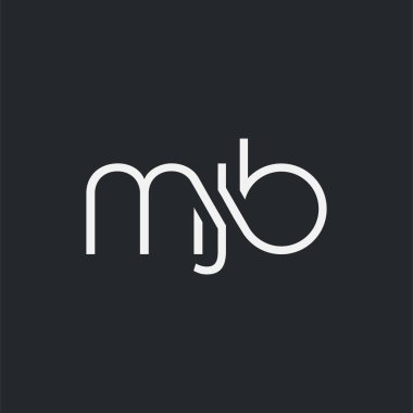 Kartvizit Şablonu için logo ortak mjb, Vektör