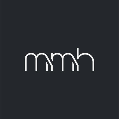 Kartvizit Şablonu için logo ortak mmh, Vektör