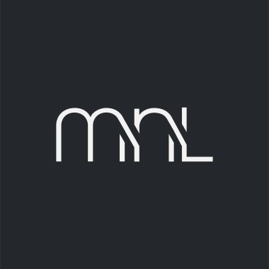 Kartvizit Şablonu için logo ortak mnl, Vektör