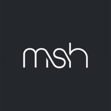 Kartvizit Şablonu için logo ortak msh, Vektör