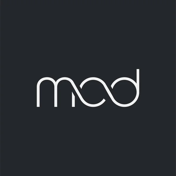 Logo Joint Mcd Pour Modèle Carte Visite Vecteur — Image vectorielle