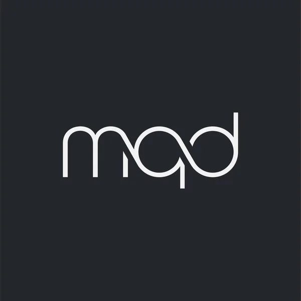 Logo Joint Mqd Pour Modèle Carte Visite Vecteur — Image vectorielle