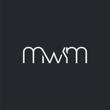 Kartvizit Şablonu için logo ortak mwm, Vektör