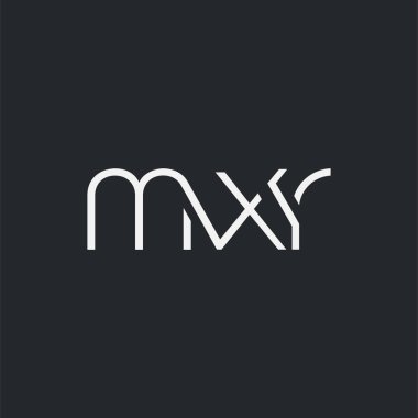 Kartvizit Şablonu için logo ortak mxr, Vektör