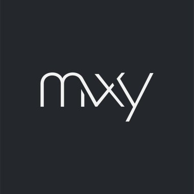 Kartvizit Şablonu için logo ortak mxy, Vektör