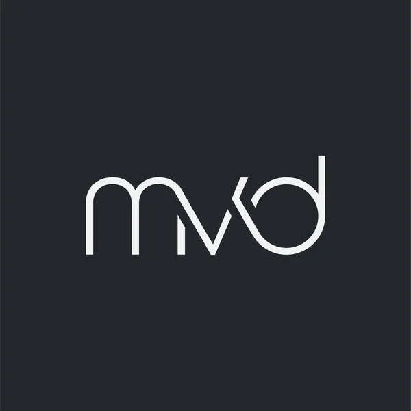 Logo Joint Mvd Pour Modèle Carte Visite Vecteur — Image vectorielle