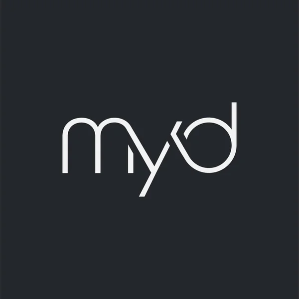 Logo Joint Myd Pour Modèle Carte Visite Vecteur — Image vectorielle