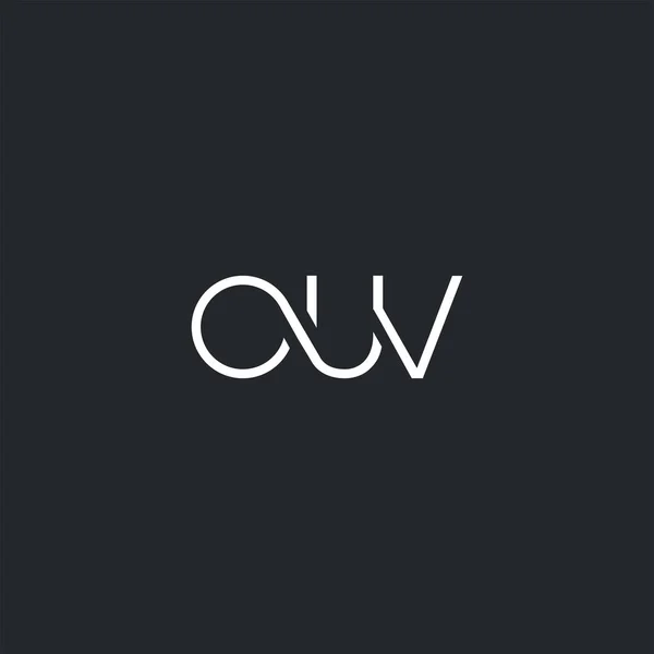 Logo Joint Ouv Business Card Template Vector — Stock Vector
