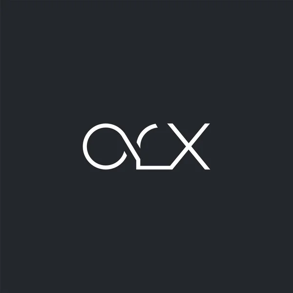 Logo Joint Orx Pour Modèle Carte Visite Vecteur — Image vectorielle