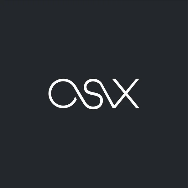 Logo Joint Osx Business Card Template Vector — Stock Vector