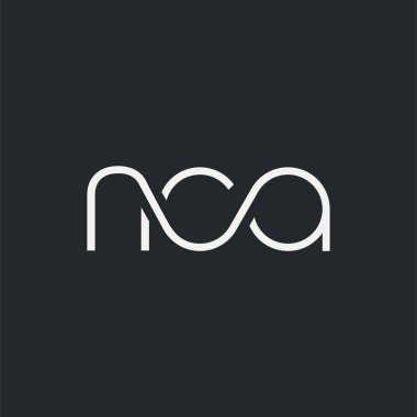 Kartvizit Şablonu için logo ortak nca, Vektör