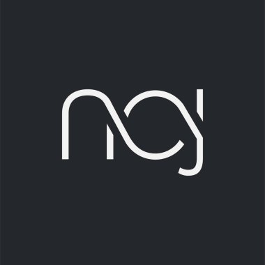 Kartvizit Şablonu için logo ortak ncj, Vektör