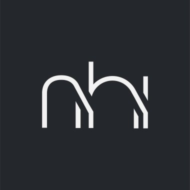 Kartvizit Şablonu için logo ortak nhi, Vektör