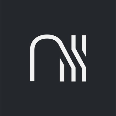 Kartvizit Şablonu için logo ortak nii, Vektör