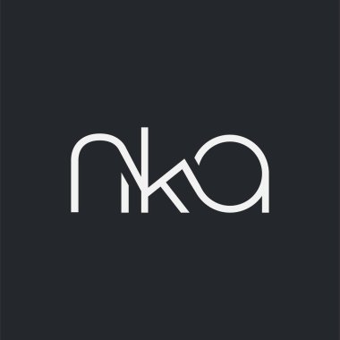 Kartvizit Şablonu için logo ortak nka, Vektör