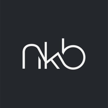 Kartvizit Şablonu için logo ortak nkb, Vektör