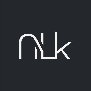 Kartvizit Şablonu için logo ortak nlk, Vektör