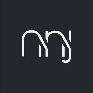 Kartvizit Şablonu için logo ortak nnj, Vektör