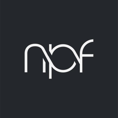 Kartvizit Şablonu için logo ortak npf, Vektör