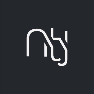 Kartvizit Şablonu için logo ortak ntj, Vektör