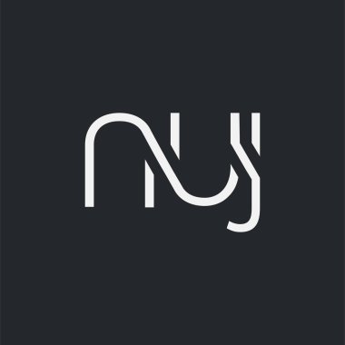 Kartvizit Şablonu için logo ortak nuj, Vektör