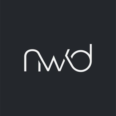 Kartvizit Şablonu için logo ortak nwd, Vektör