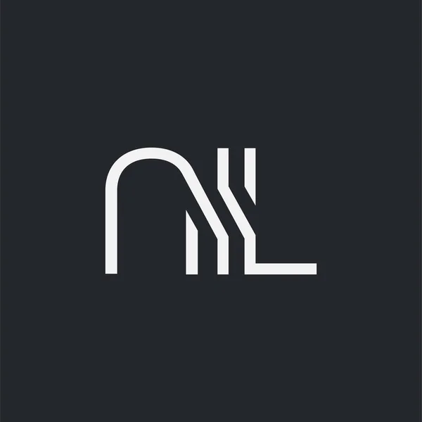 Logo Gemensamma Nil För Visitkort Mall Vektor — Stock vektor