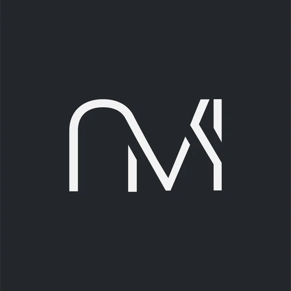 Logo Joint Nvi Pour Modèle Carte Visite Vecteur — Image vectorielle