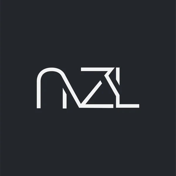 Logo Joint Nzl Para Modelo Cartão Visita Vetor — Vetor de Stock