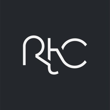 Kartvizit Şablonu için logo ortak rtc, Vektör