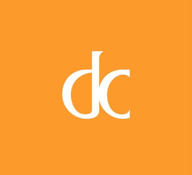 logo vektör kartvizit şablonu için Dc ortak