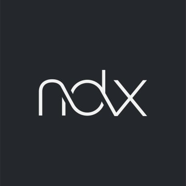 Kartvizit Şablonu için logo ortak ndx, Vektör