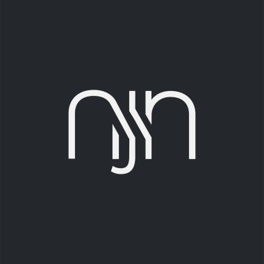 Kartvizit Şablonu için logo ortak njn, Vektör