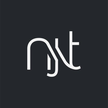 Kartvizit Şablonu için logo ortak njt, Vektör