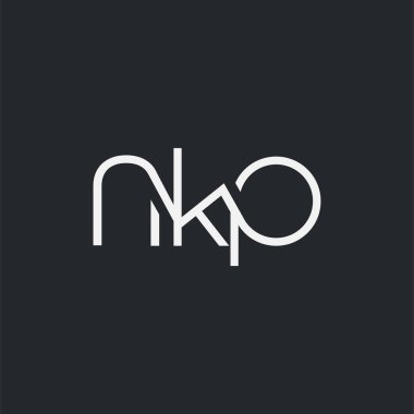 Kartvizit Şablonu için logo ortak nkp, Vektör