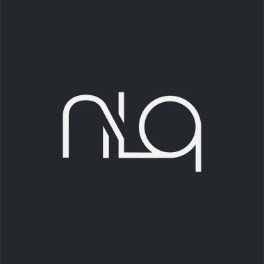 Kartvizit Şablonu için logo ortak nlq, Vektör