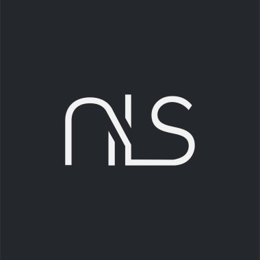 Kartvizit Şablonu için logo ortak nls, Vektör